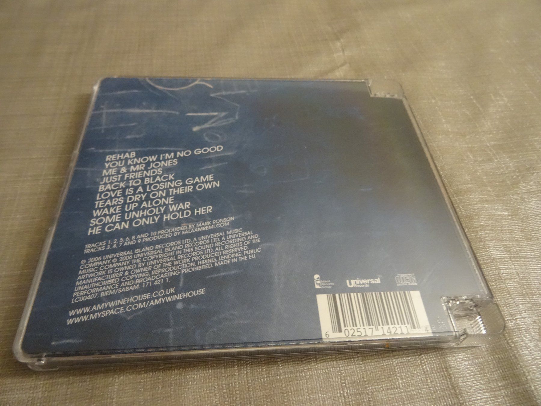 CD: Amy Winehouse - Back to Black CD – Usato da Olten venduto da Disc-Ausverkauf 1
