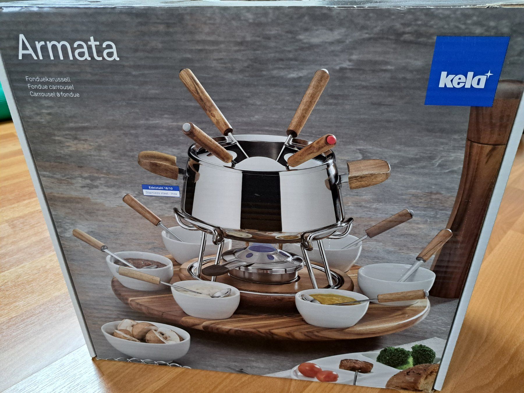 Set di piatti: Fonduekarussell Armata (komplettes Set) – Usato da Birrhard venduto da Pry