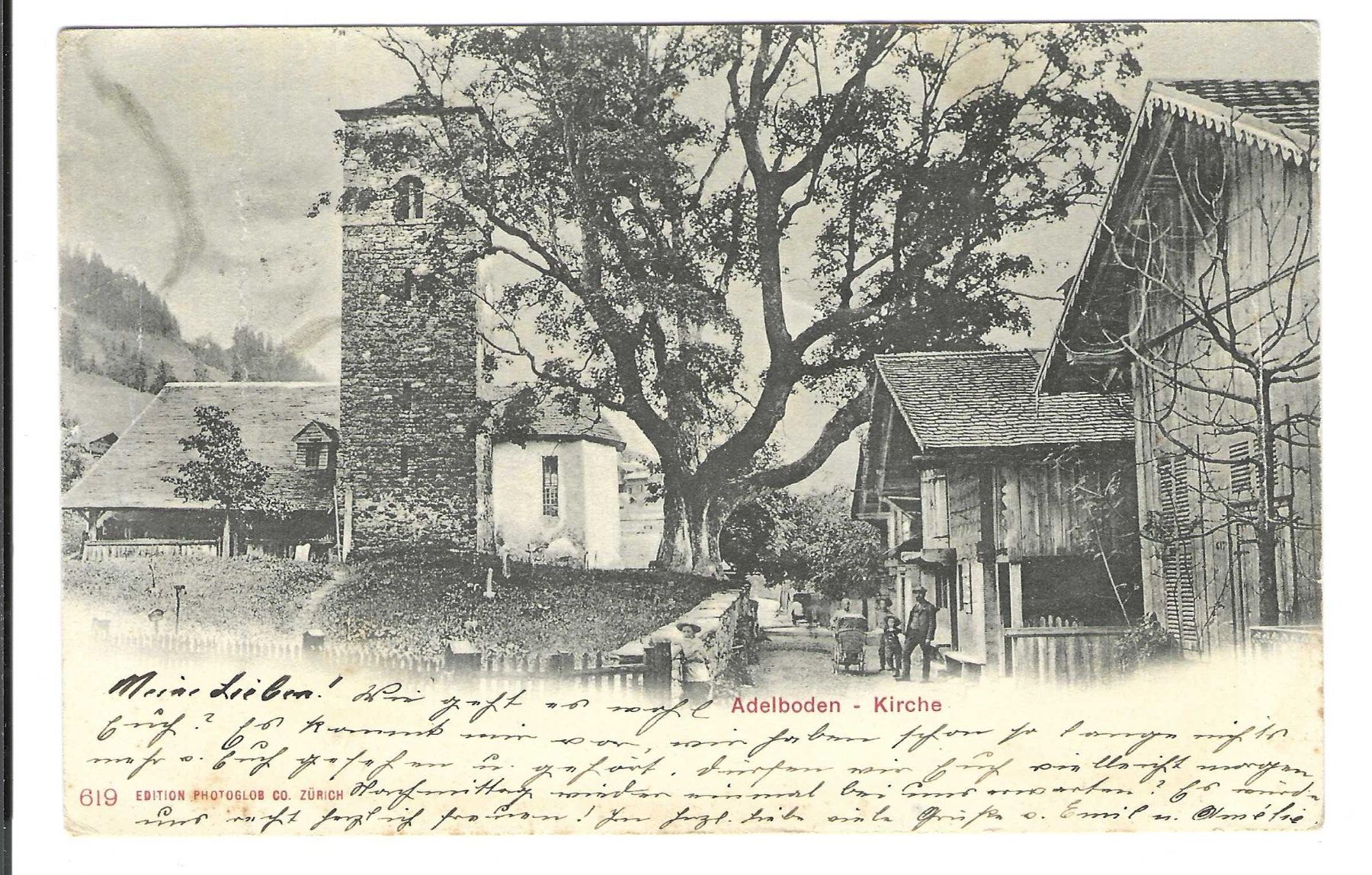 Cartoline postali: Adelboden – Usato da Wildhaus venduto da Brunphil