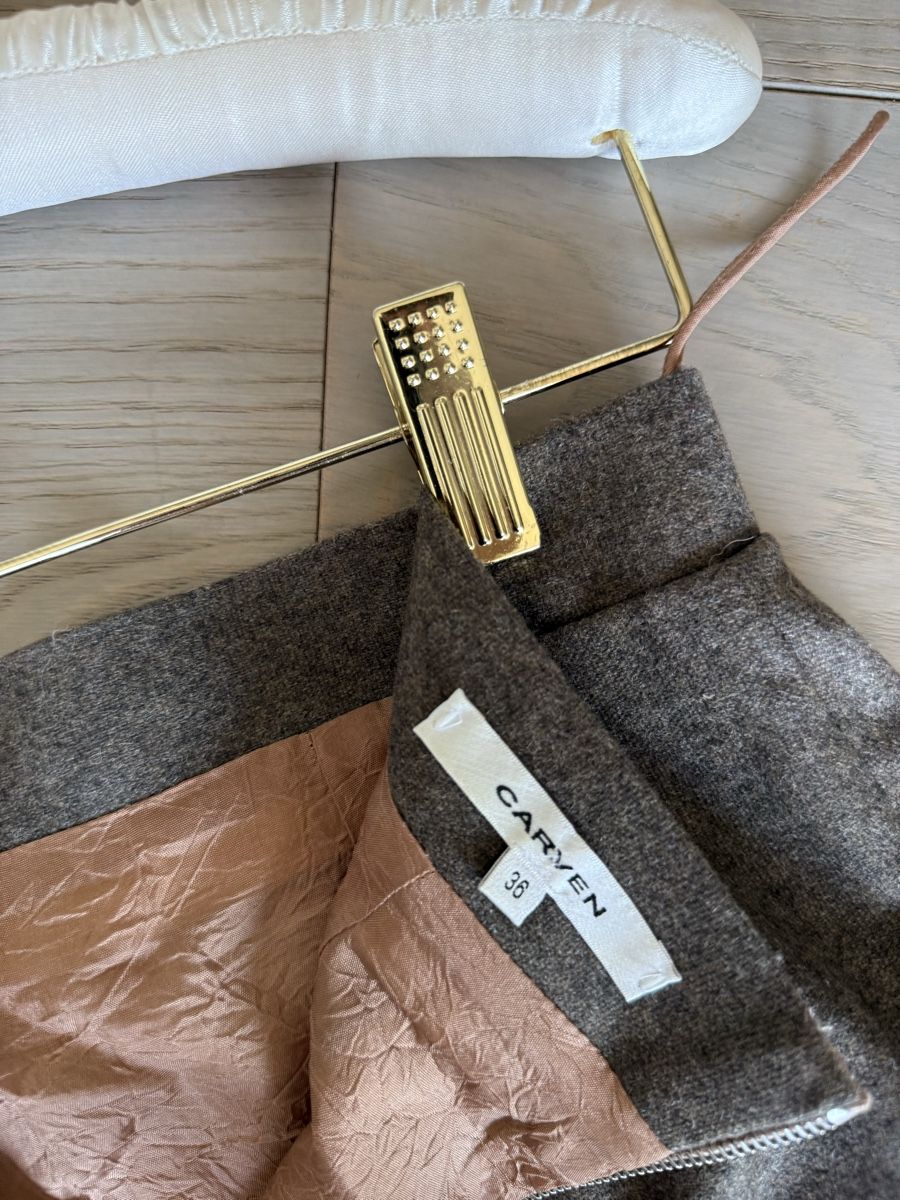 Gonne: Mini jupe Carven Gris taille -36 – Nuovo (secondo la descrizione) da Genève venduto da iry_67wr 3
