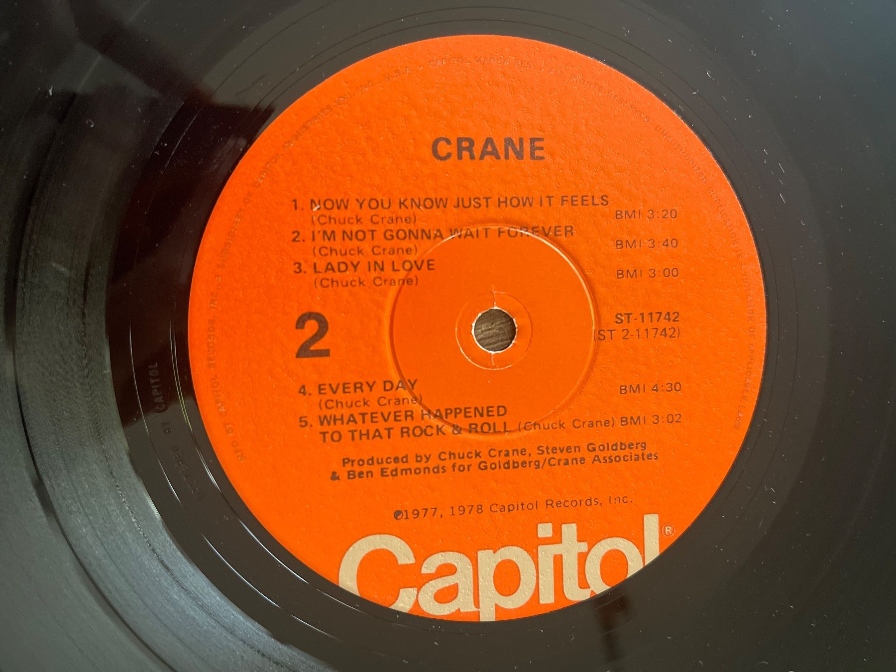 Schallplatten: A819/Crane Capitol – Gebraucht aus Frutigen von Philippe_jsp 2