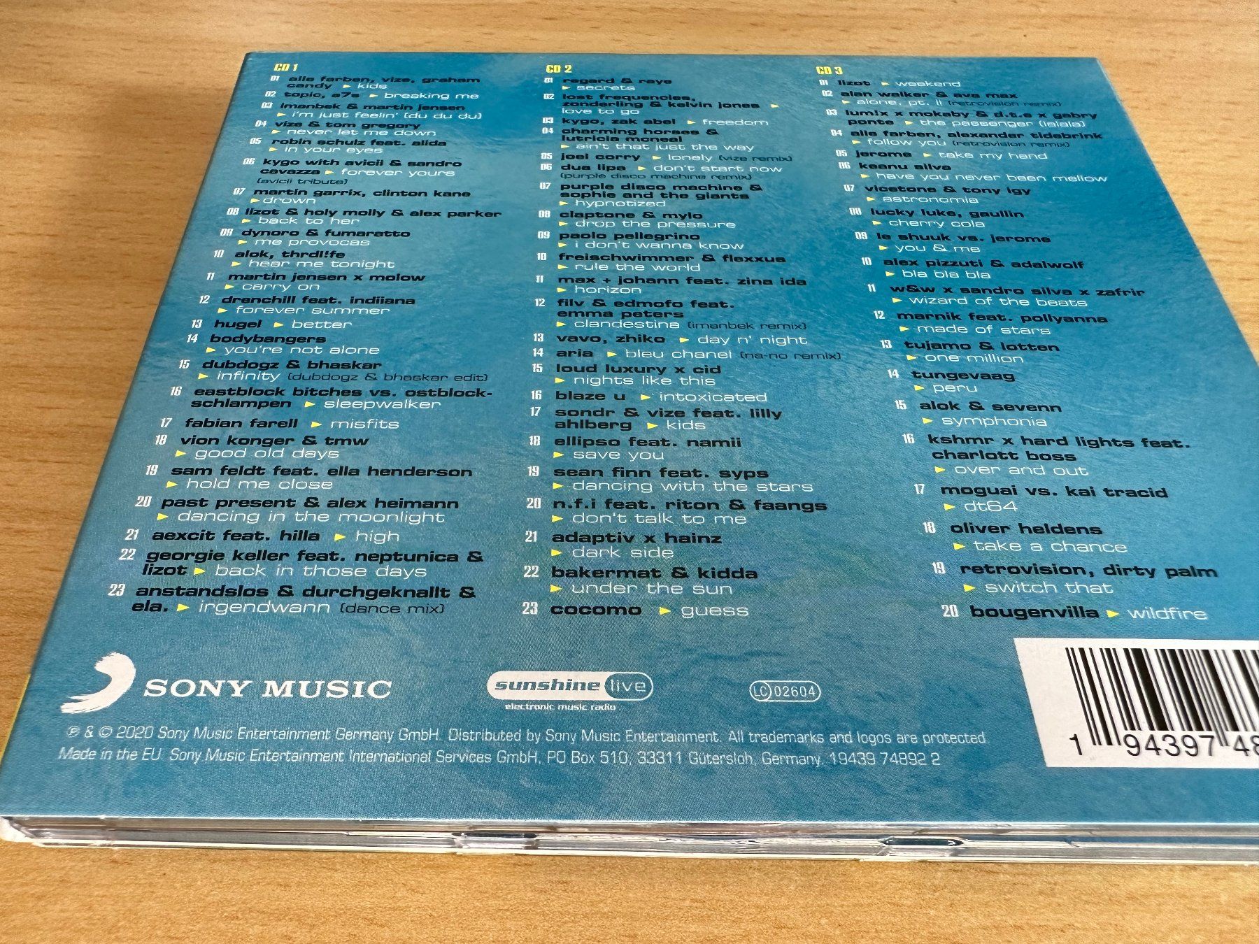 CD: Club Sounds - Summer 2020 - 3 CD – Usato da Rikon im Tösstal venduto da Alpenmutz 1