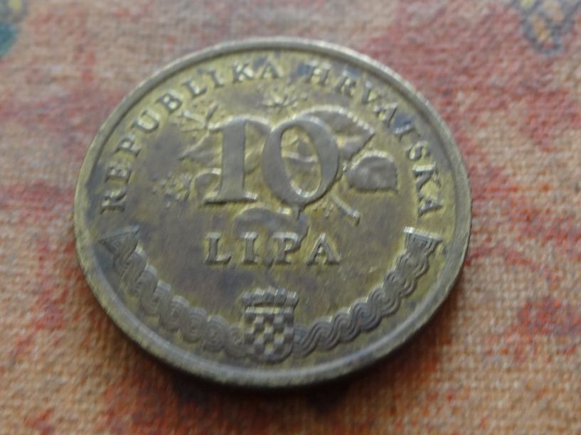 Alle Münzen: CROATIE   10  Lipa  2003 – Gebraucht aus Romanel-sur-Lausanne von Swift13 1