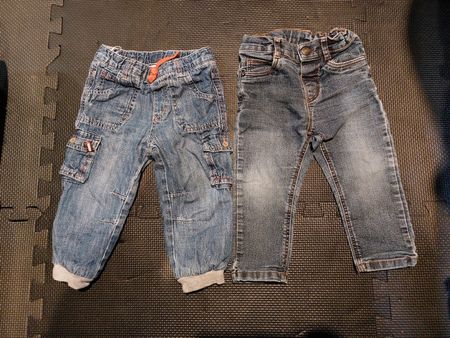 2 Jeans Hosen für kleine Jungs, Gr 86, Set /Kleiderpaket