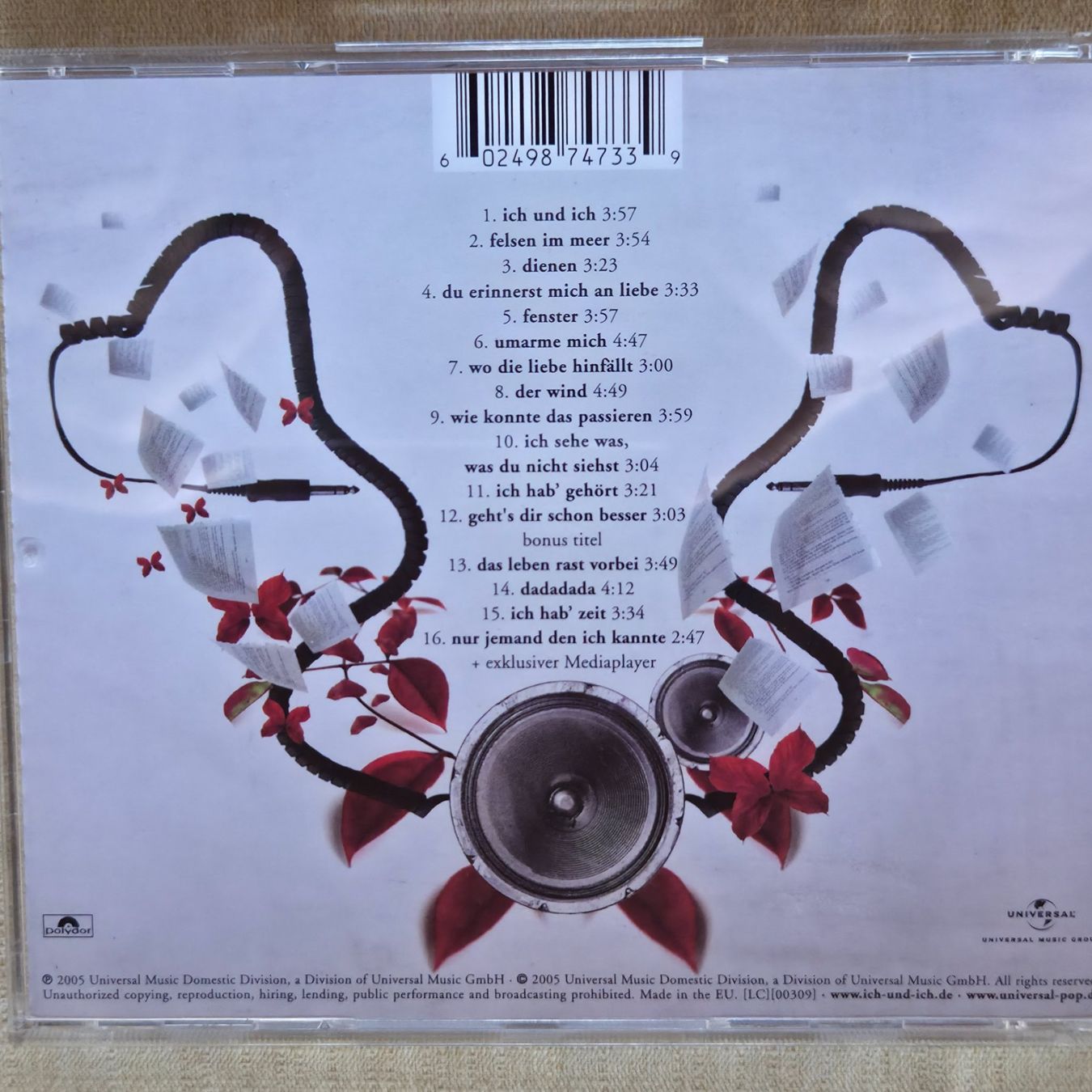 CD: ich + ich CD Album – Usato da Dintikon venduto da Vexi 1