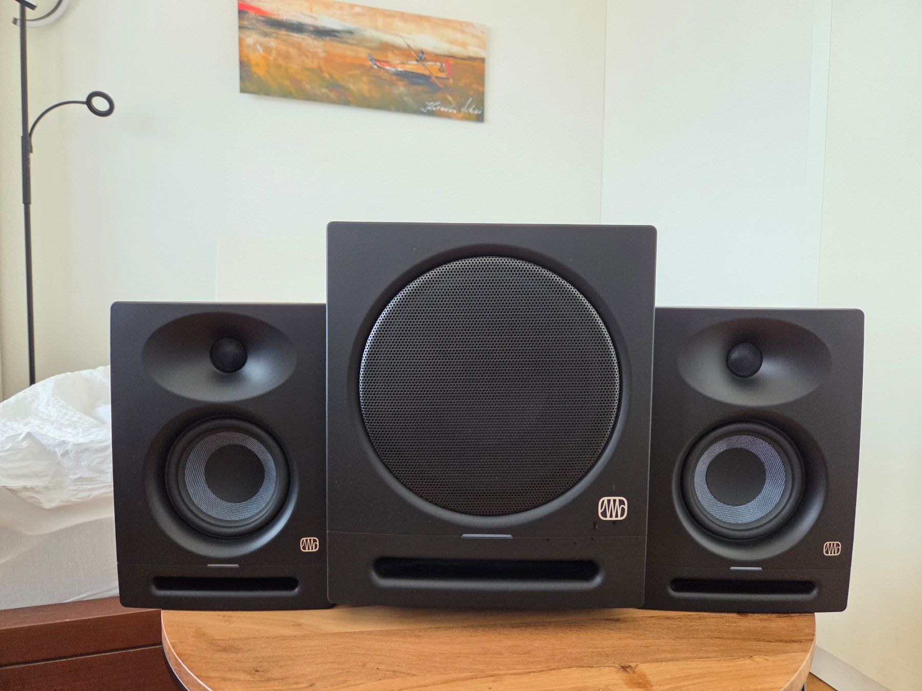 PreSonus Lautsprecher: Presonus Eris Sub 8 BT & 2x Presonus Eris Studio 4 Bundle – Gebraucht aus Uster von manonmars