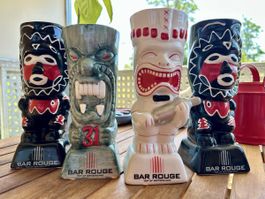 Tiki Becher 4er Set Rop Zustand