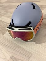 Skihelm Set Giro Namuk flieder orange Gr. S