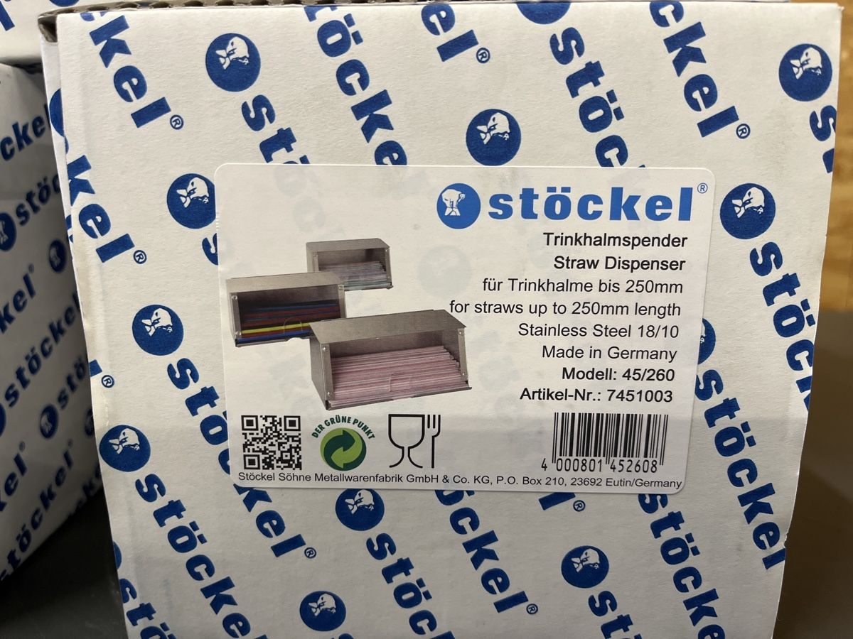 Elettrodomestici da cucina: 3 stöckel Trinkhalmspender NEU – Nuovo (secondo la descrizione) da Dittingen venduto da Cervolino77 2