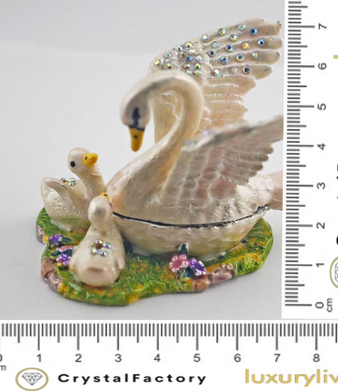 Tutte le decorazioni: Dose, Schwan, Ente – Nuovo e nell'imballaggio originale da Bottenwil venduto da anh_5brz 1