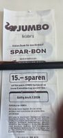 JUMBO Spar-Bon 15.- ab CHF 150.- bis 8.7.2026