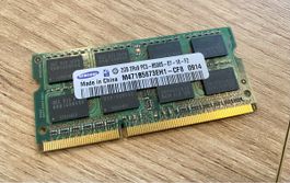RAM-Modul für Laptop 2GB DDR3 PC3-8500 SO-DIMM Samsung