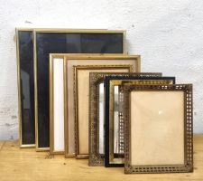 Konvolut Bilderrahmen Antik Gold Barock