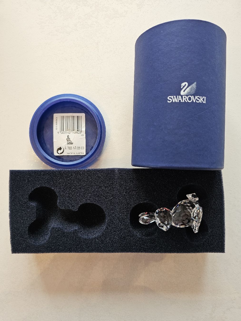 Swarovski Statuette: Swarovski Crystal Mother Rabbit 7623 055 – Nuovo e nell'imballaggio originale da Roggwil BE venduto da val_cqv7 1