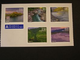 2022, FLUSSLANDSCHAFTEN, POSTFRISCH, FRANKATUR, CHF 10.10