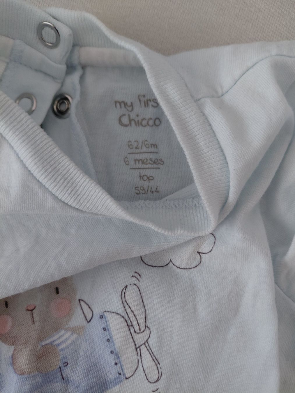 Pyjamas & Ähnliches: Kurzarm Pyjama Chicco hellblau Grösse 62 neu – Neu und originalverpackt aus Teufen AR von JanineSG 1