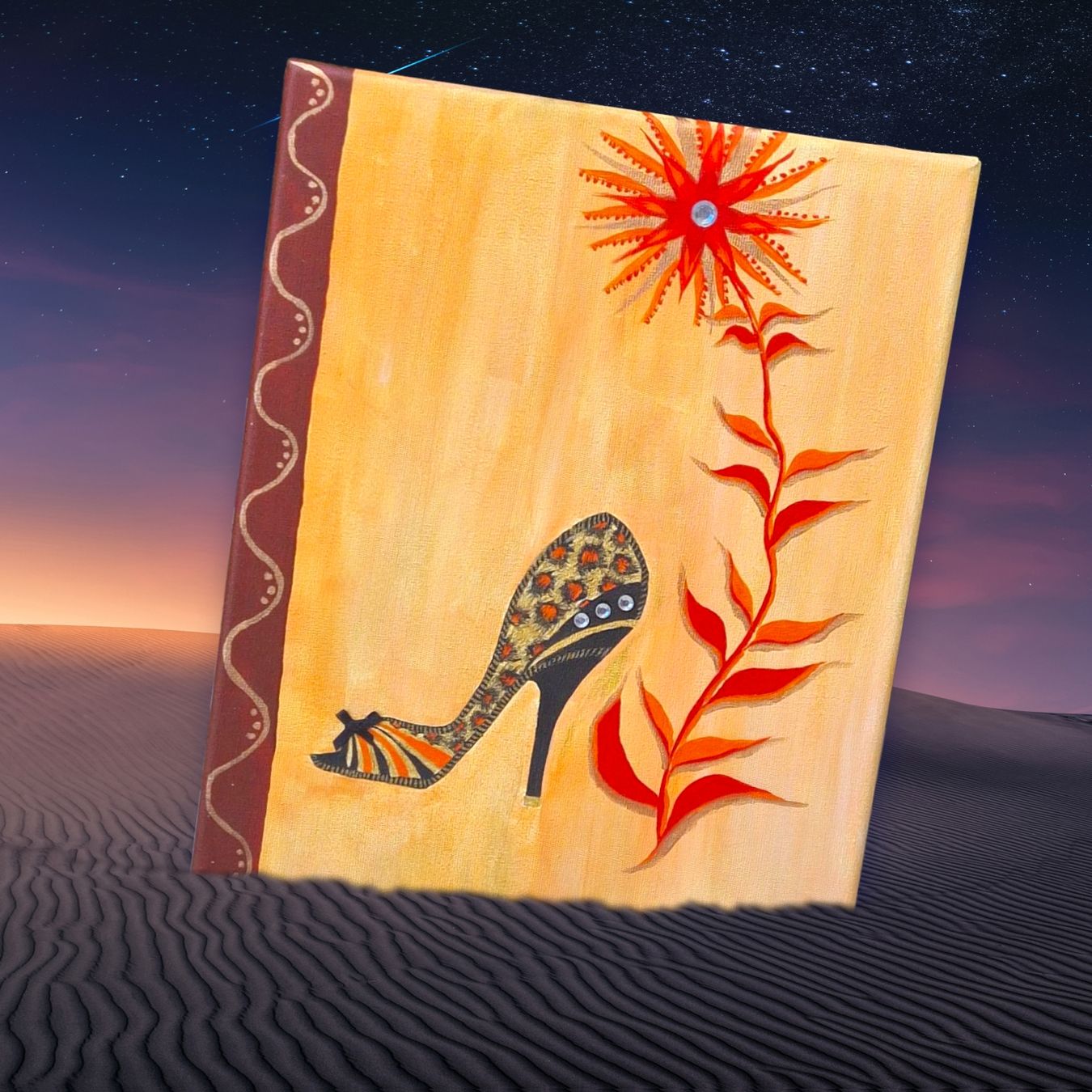 Dipinti: Tableau acrylique "Talon aiguille"UNIQUE/Peint Main(RETRAIT) – Nuovo e nell'imballaggio originale da Etoy venduto da MyStyleMyMode 4