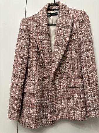 Zara Tweed Blazer Gr. XS wie neu!