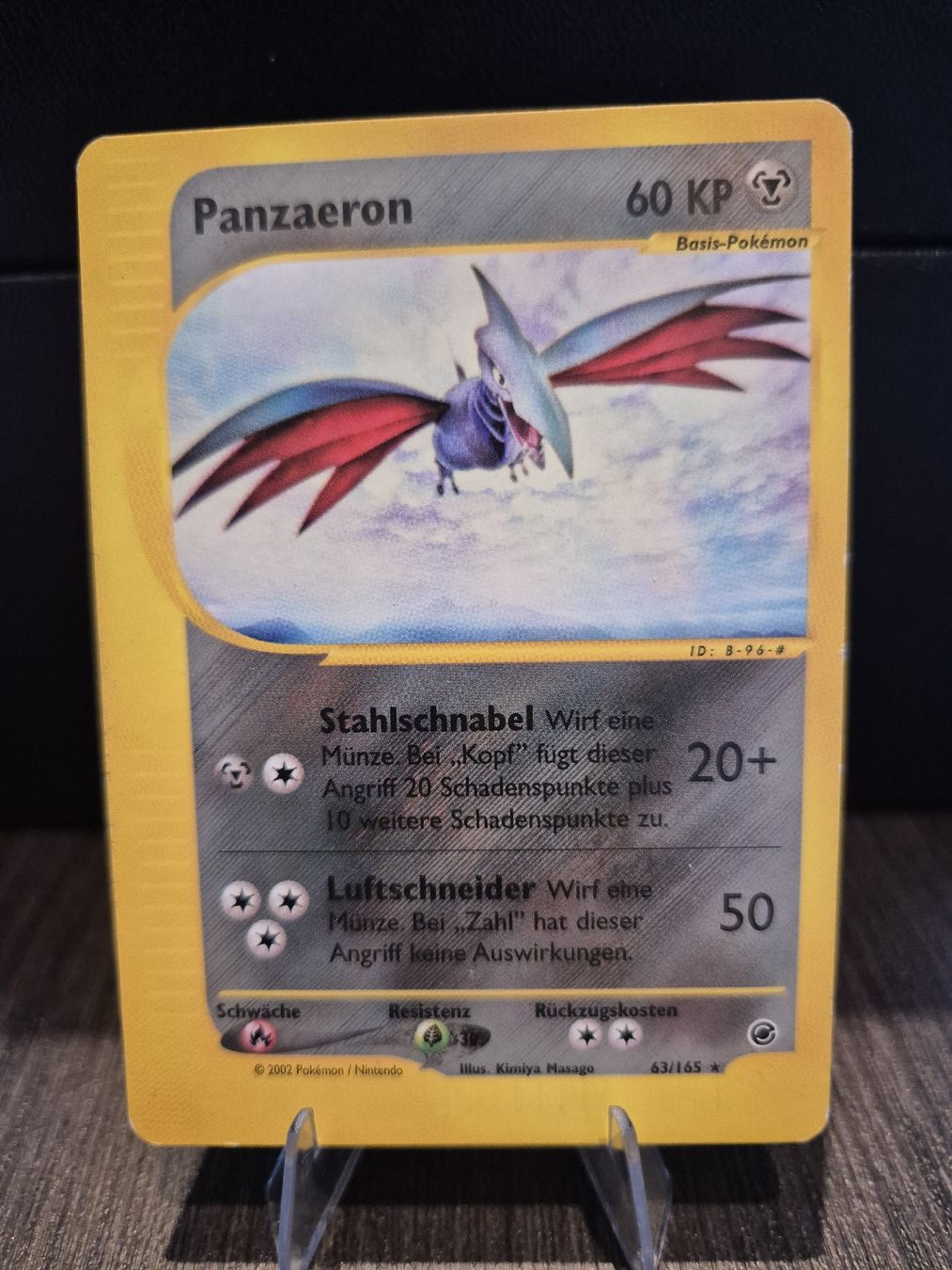 Pokémon Carte collezionabili: Pokemon Panzaeron Expedition Set 63/165 – Usato da Luzern venduto da Claike