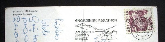 Cartes postales: ST. MORITZ Wintersport 4er-Bob und Reiten – D'occasion à Jona par philajona 1