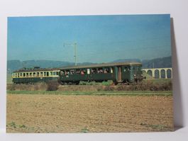 SBB , Pendelzug der Sensetalbahn zwischen Laupen - Gümmenen