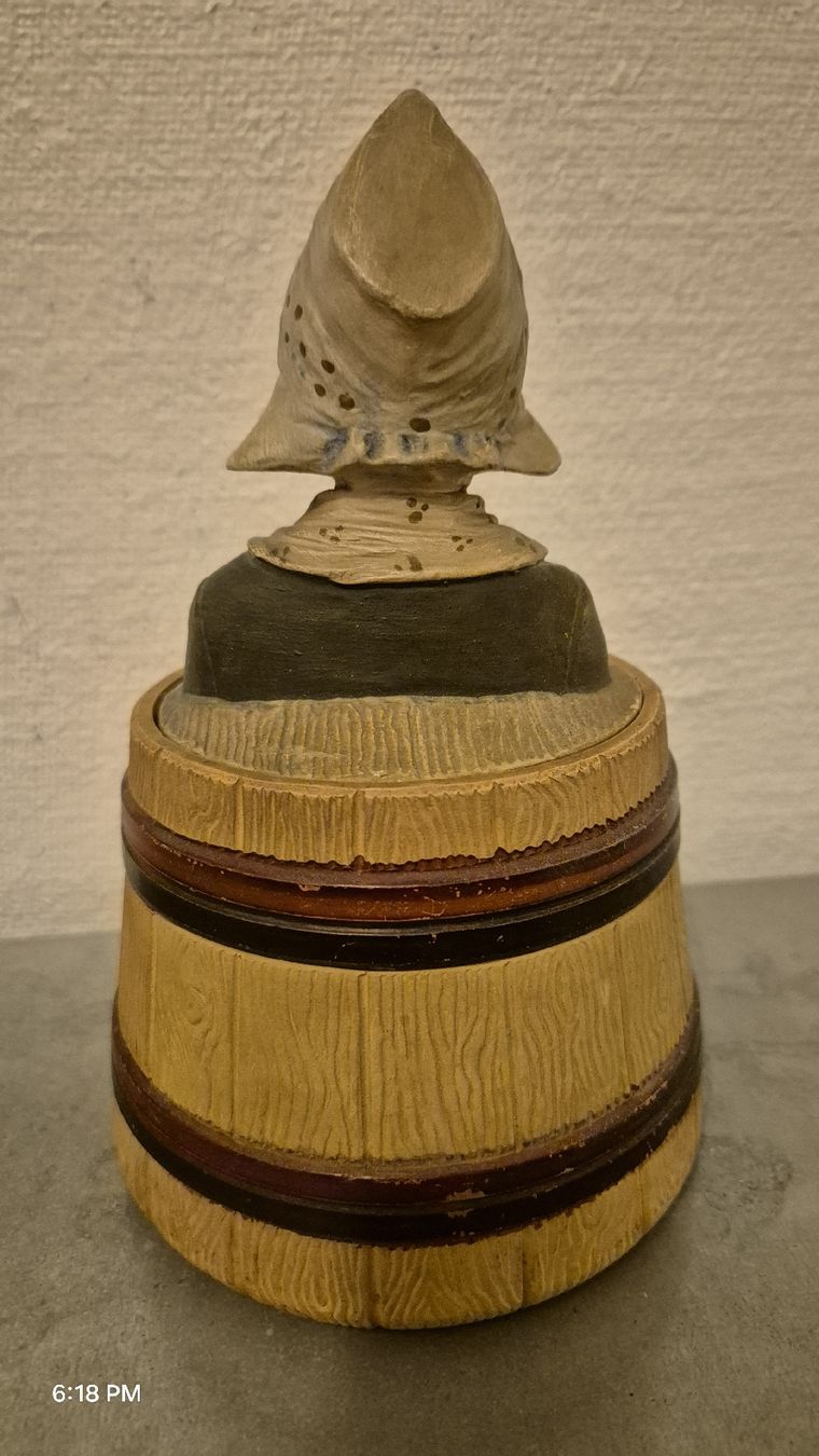 Statuette: Jugendstil Tabaktopf Johann Maresch um 1890 – Usato da Basel venduto da Happy3210 3