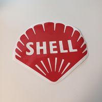 Shell Oldtimer Aufkleber, Top Zustand, Rarität, Vintage!