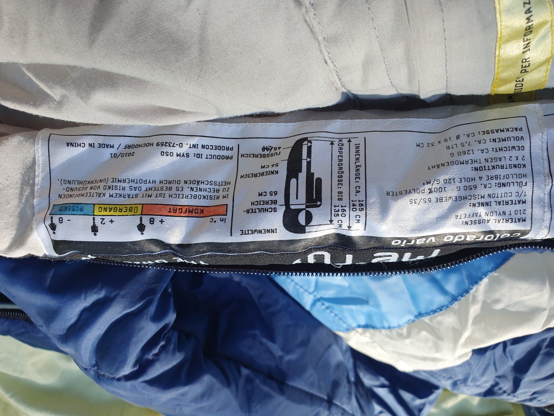 Meru Sacchi a pelo: Kinderschlafsack, mitwachsend – Usato da Gipf-Oberfrick venduto da erdvogel 1
