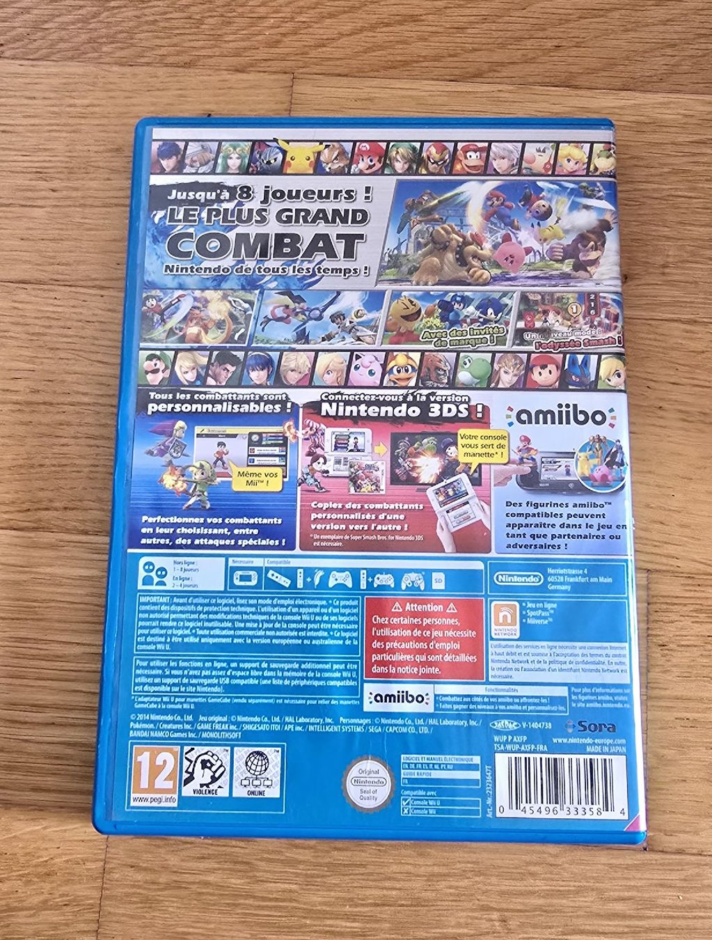 Giochi: Super Smash Bros. pour Wii U - Jeu complet – Usato da Genève venduto da MariaS2 3