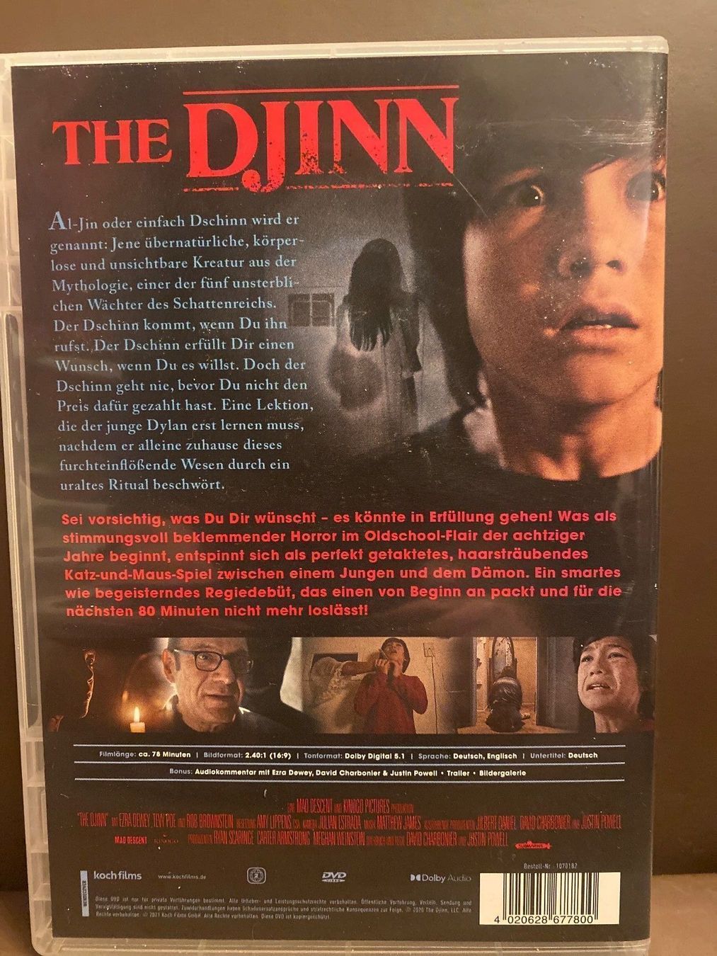 Alle DVDs: The Djinn – Gebraucht aus Burg AG von Lobo016 1