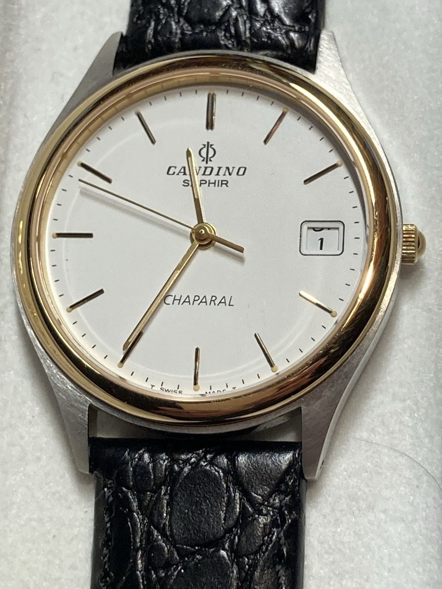 Candino Orologi: Candino Quartz uhr mit box 34 mm – Usato da Glattbrugg venduto da vintagemania