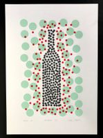 Artwine 60, Jürg Widmer, Siebdruck Wein
