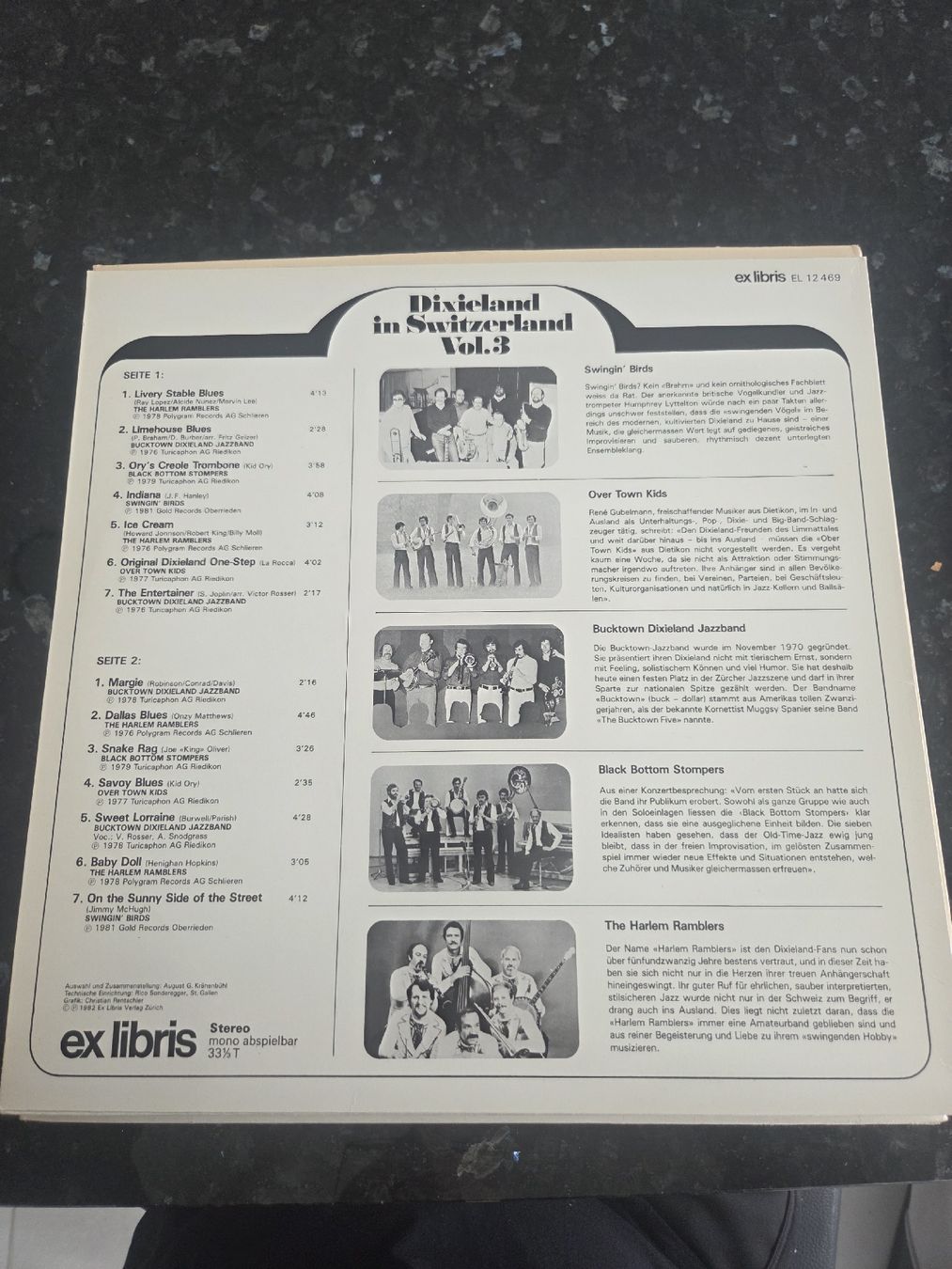Dischi in vinile: Dixieland in Switzerland vol. 3 – Usato da Müntschemier venduto da Fee_00 1