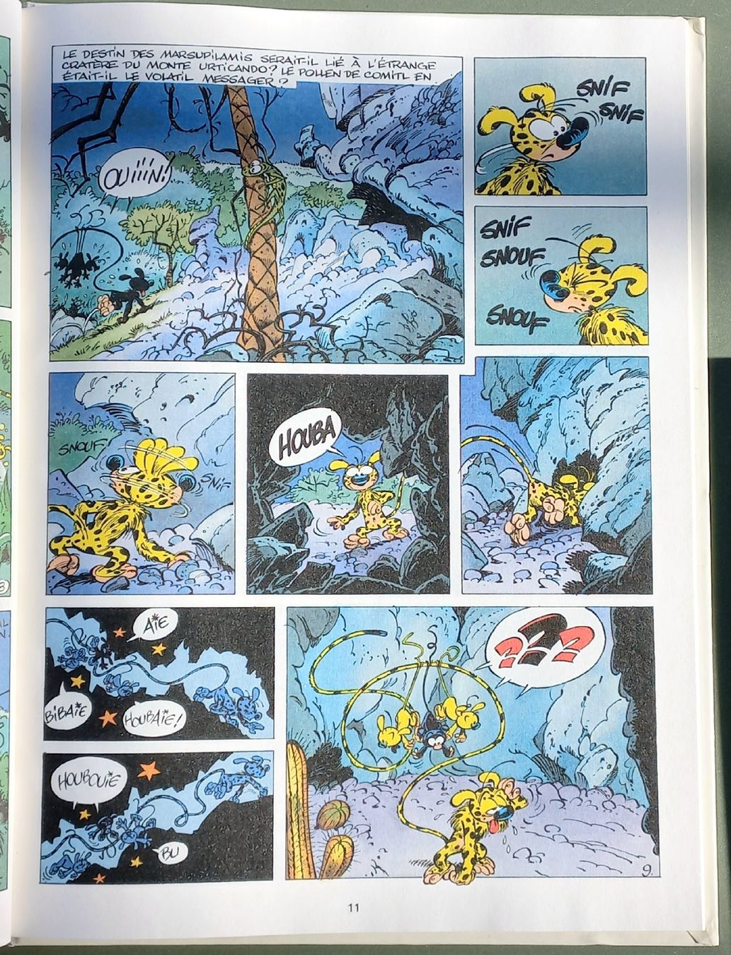 Fumetti: BD Comic - Marsupilami 4 - Le pollen du Monte Urticando – Usato da Niederuzwil venduto da lubimaja 2