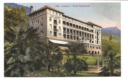 Locarno (TI) Hotel Esplanade - Muralto - 1916