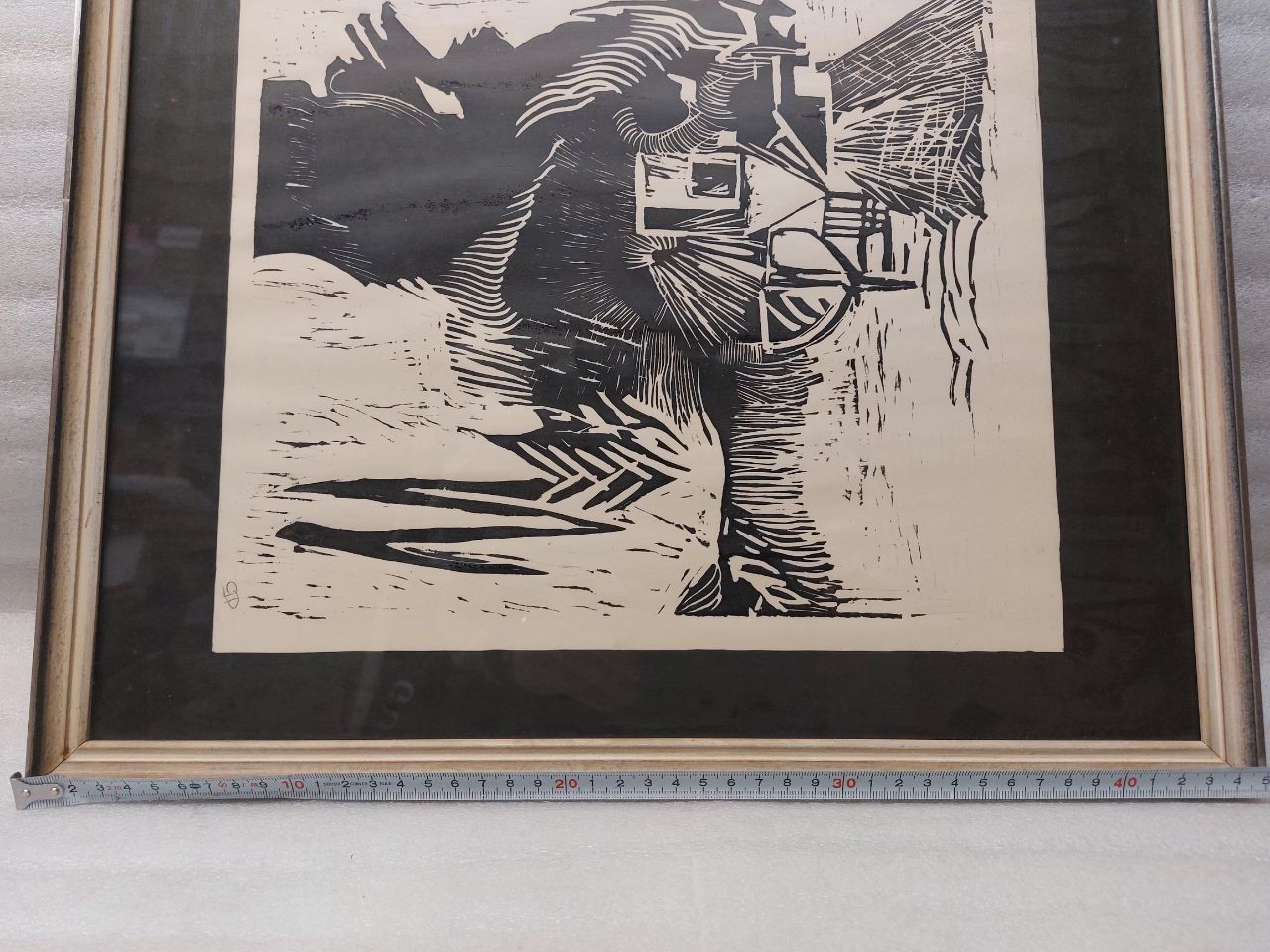 Grafiken & Lithographien: Framed Lithograph - Artist Name ?? - Gerahmte Lithografie – Gebraucht aus Pambio Noranco von TREBORLOP 4