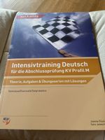 Intensivtraining Deutsch KV Profil M Lehrbuch