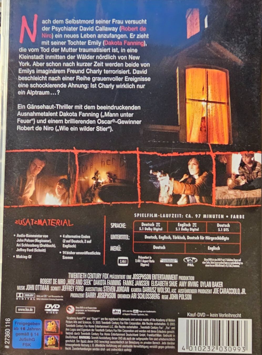Tutti i DVDs: Hide and Seek – Usato da Wahlen b. Laufen venduto da Cg10 1