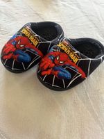 Pantofole Spider-Man Marvel nere motivo ragno usate