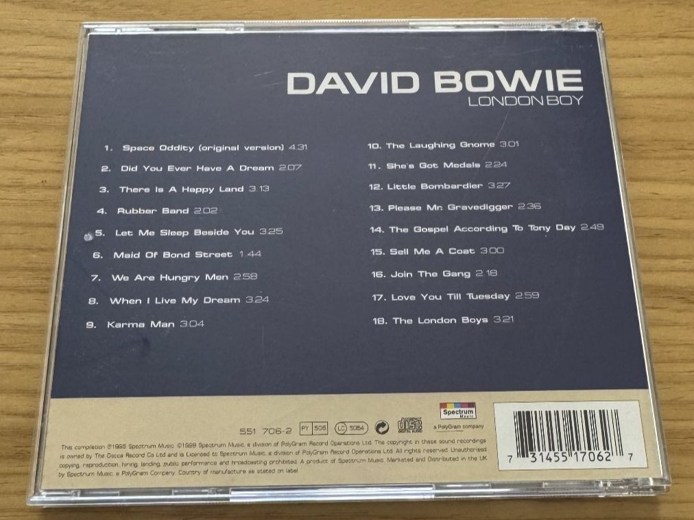 CDs: David Bowie – London Boy – Gebraucht aus Fällanden von Escheli 1