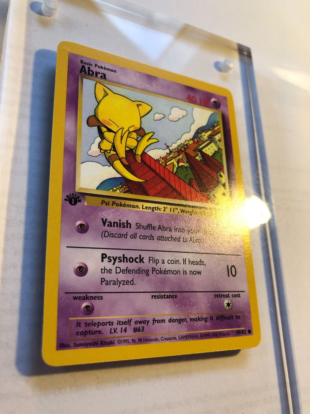 Cartes à collectionner: Abra 1st Team Rocket - MINT - ab 1.- – D'occasion à Giubiasco par dan_pr8b 1