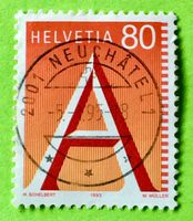 Nr.838 A-Post Marke Stempel 1993 