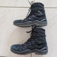 Warme Winterwanderschuhe Lowa Rufus GTX Gr.40 schwarz