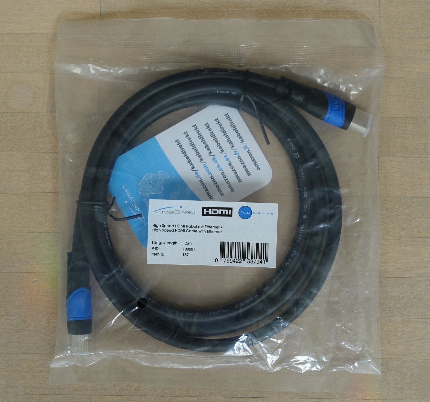 Câbles: HDMI Kabel – Neuf avec emballage d'origine à Zürich par Makemake