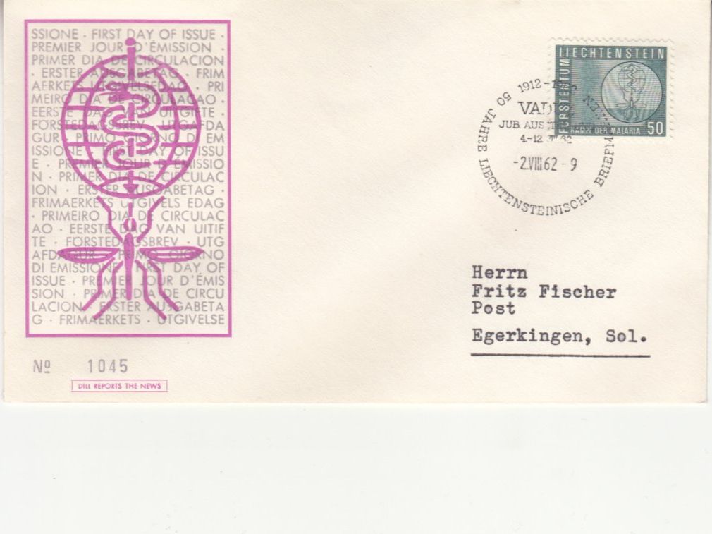 Tutti i francobolli: LBK 355 FDC limitiert – Usato da Bürglen TG venduto da StampGraf