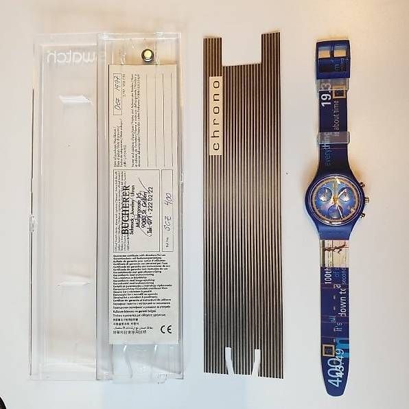 Swatch Montres: Swatch Timeless Zone mit Stopfunktion – Neuf avec emballage d'origine à Wil SG par Drop4 2