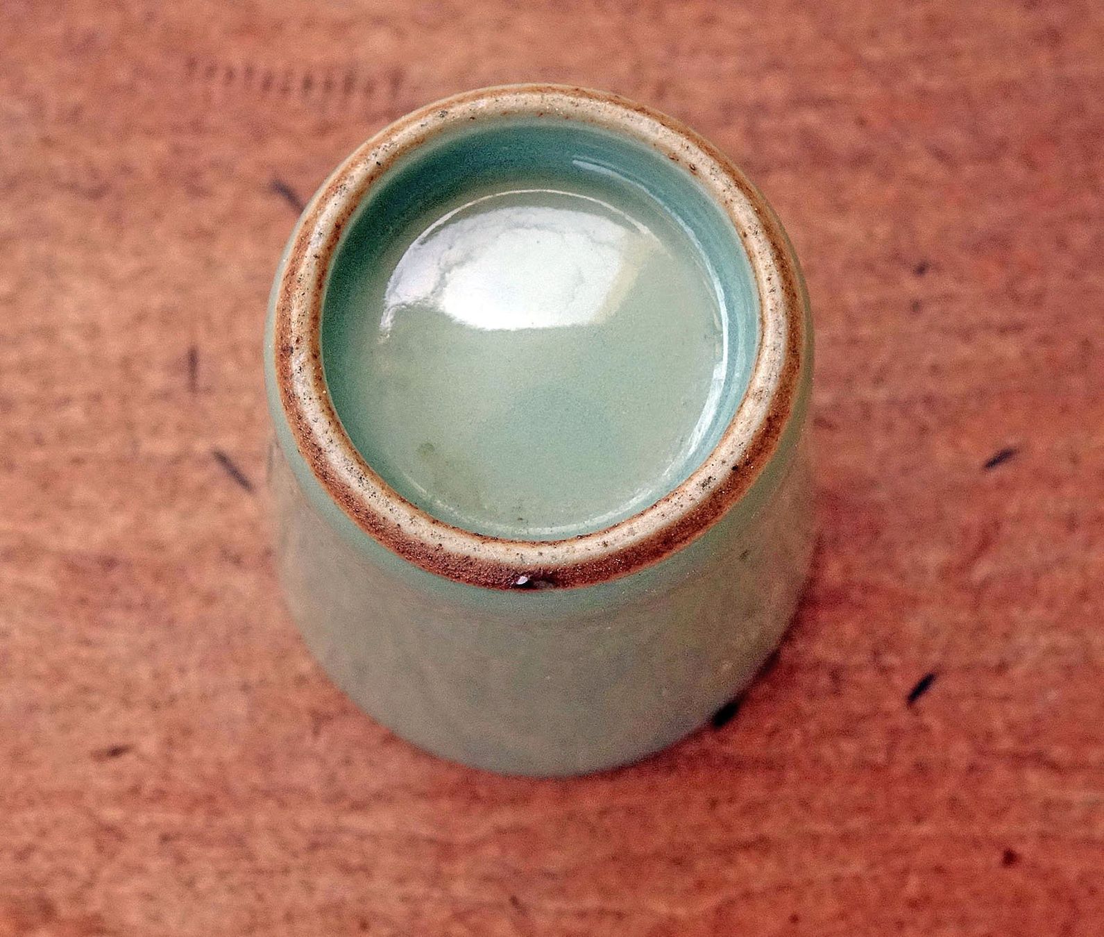 Tassen: Alter kleiner japanischer Celadon Becher – Gebraucht aus Winterthur von  5