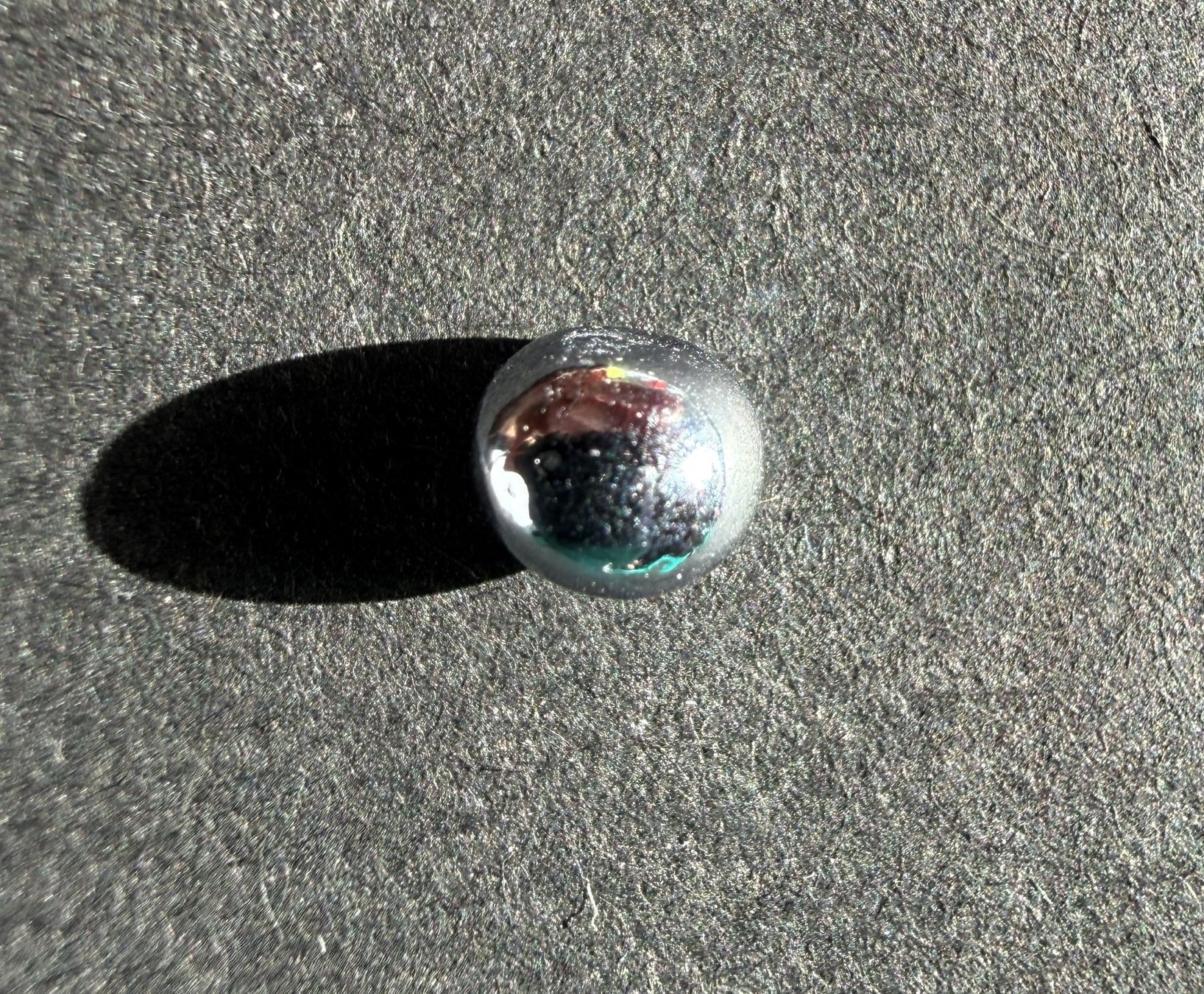 Edelmetalle: Osmium, Schmelzperle 1,0 g – Neu (gemäss Beschreibung) aus Lützelflüh-Goldb von Elementis 1