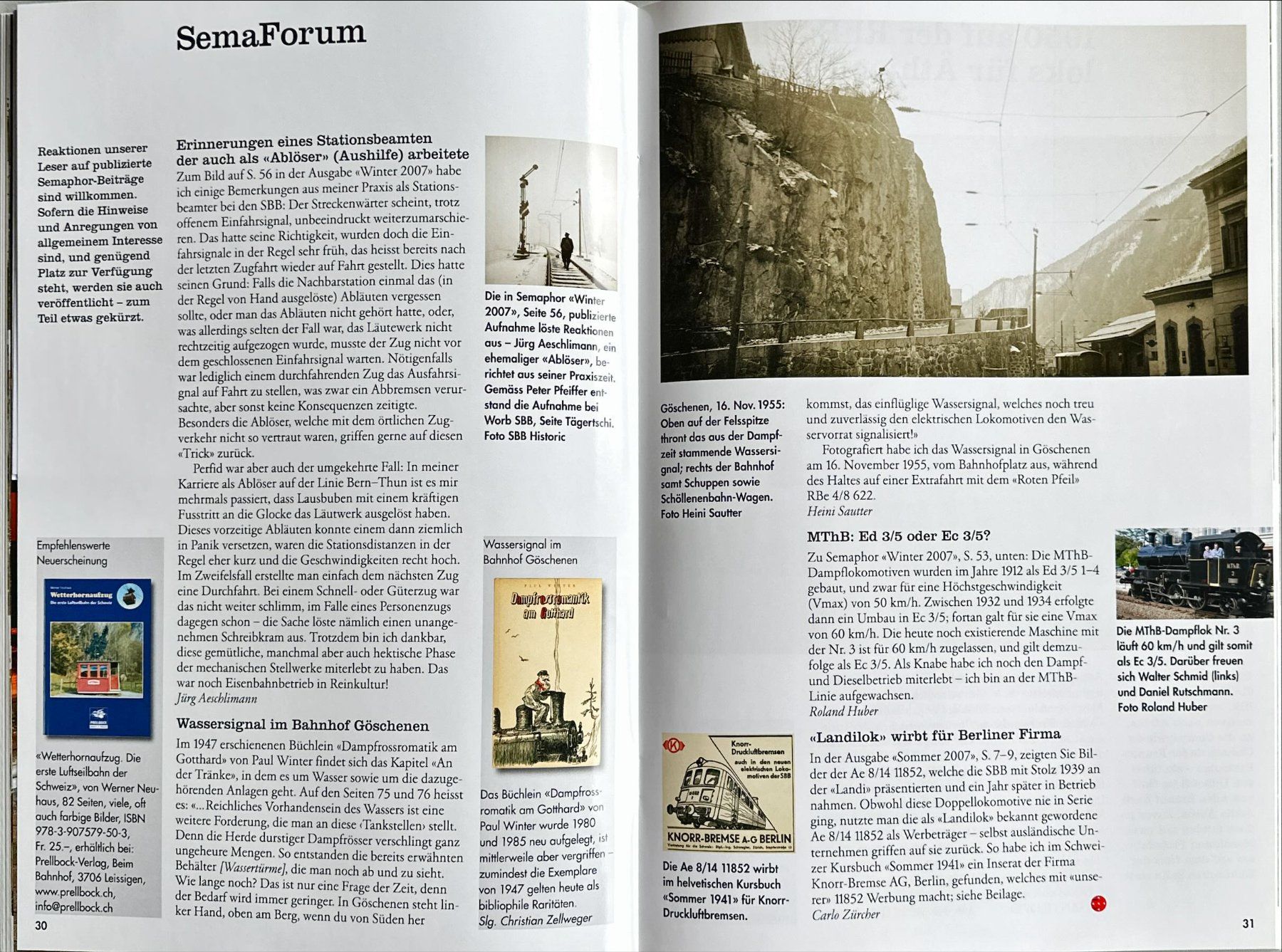 Riviste & Magazine: Semaphor Frühling 2008 – Nuovo e nell'imballaggio originale da Murgenthal venduto da View 5
