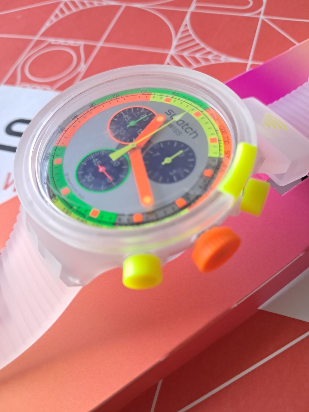 Swatch Orologi: Swatch Neon Jelly Pay! – Nuovo e nell'imballaggio originale da Niederhasli venduto da zvb_fgn2 2